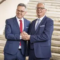 Andreas Scherwitzl löst Reinhart Rohr als Erster Landtagspräsident ab