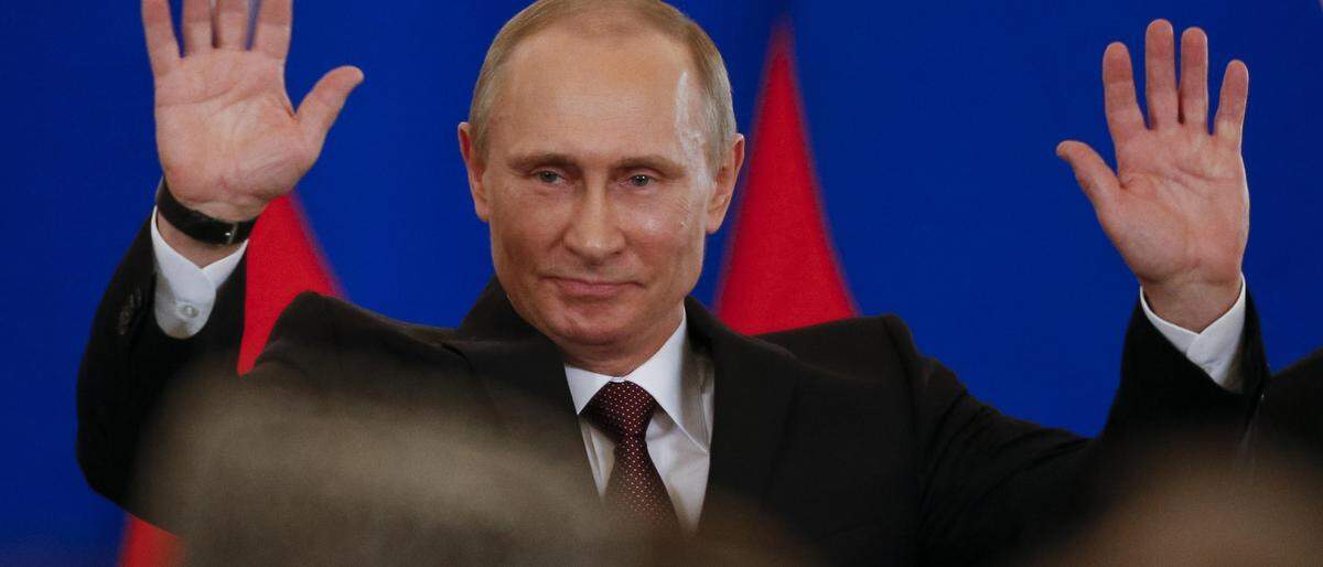Putin lässt sich mit Rekordergebnis „wiederwählen“ | Putin lässt sich mit Rekordergebnis „wiederwählen“