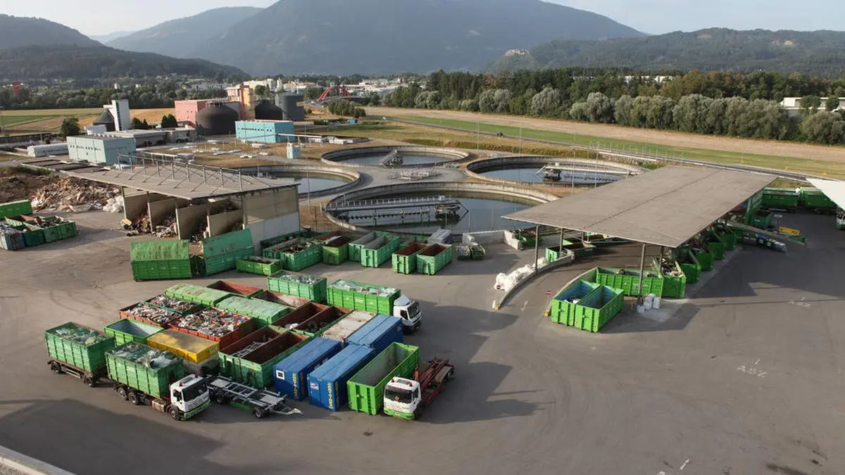 Das Altstoffsammelzentrum in Villach öffnet schrittweise wieder