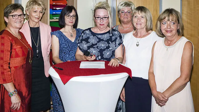Justine Sundl, Hildegard Freitag, Bettina Reumüller, Ilma Moser, Mirjam Peinhopf, Waltraud Seidl und Erika Weigl