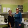 Das neue Team: Stefanie Ott (Ordinationsassistentin) mit Ärztin Irmgard Köfler-Proßnigg (von links)