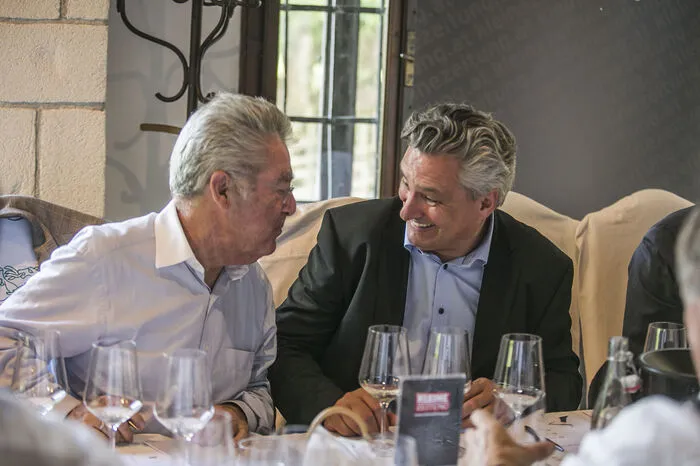 Der scheidende Bundespräsident Heinz Fischer - er erhält ein Gastrecht auf Lebenszeit - mit Patterer