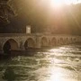 Die Brücke über die Drina im bosnischen Višegrad, weltberühmt geworden durch den gleichnamigen Roman von Nobelpreisträger Ivo Andrić 