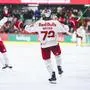 KLAGENFURT,AUSTRIA,14.APR.24 - ICE HOCKEY - ICE Hockey League, play off final, Klagenfurter AC vs EC Red Bull Salzburg. Image shows the rejoicing of Nicolai Meyer (EC RBS).
Photo: GEPA pictures/ Daniel Goetzhaber