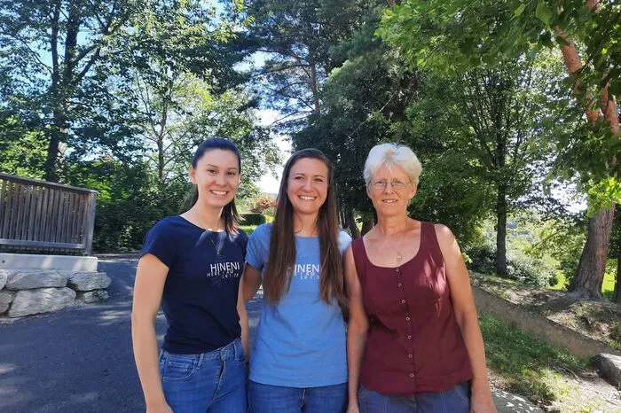 Leiterin Tessa Altmüller, KISI-Haus-Koordinatorin Katharina Tursch und Organisatorin Helga Tilp (v.l.n.r.)  