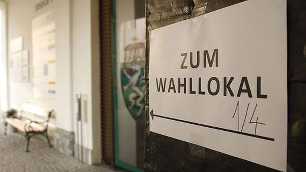 Wahllokal in Graz