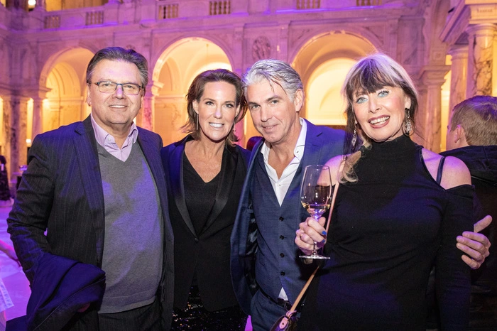 Wolfgang Schwarz, Kathi Stumpf, Alex Bezda und Brigitte Chmelar