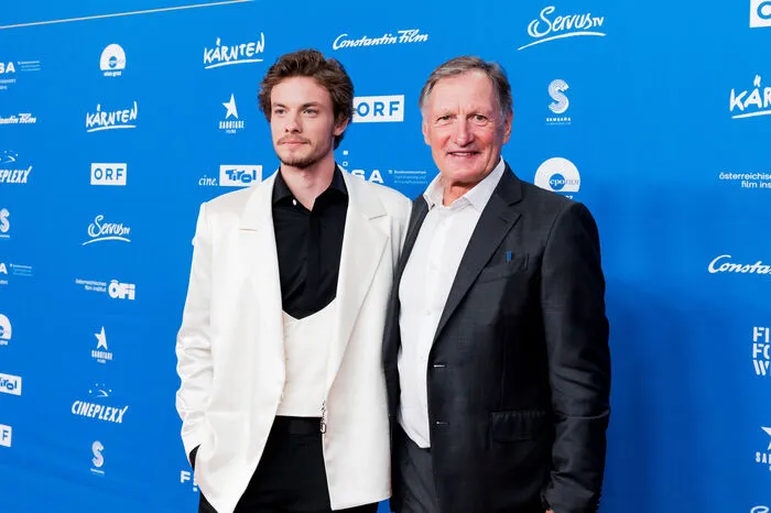 Im Fokus des Abends standen Franz Klammer und sein Film-Double Julian Waldner aus Klagenfurt.
