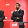 Tirols SPÖ-Chef Georg Dornauer (r.) empfiehlt Bundesparteichef Andreas Babler eine Kurskorrektur