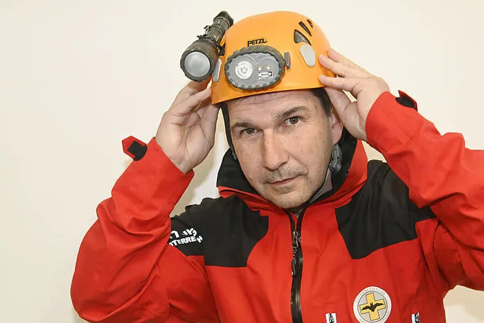 Wilhelm Unterdorfer (52) ist Einsatzstellenleiter der Höhlenrettung für Oberkärnten. Den Lendorfer faszinieren Höhlen seit Anfang der 1990-er Jahre.