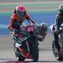Aleix Espargaro und Franco Morbidelli kamen sich in die Quere