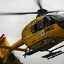 Mit dem Hubschrauber C7 wurde der Schwerverletzte ins UKH Lienz geflogen