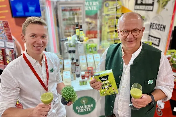 "Wollen deutschen Markt erobern" - Sebastian und Fritz Rauer mit ihren Sprossen-Produkten