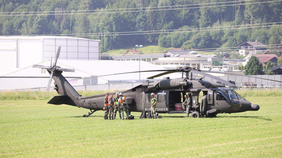 Das Bundesheer unterstützt auch am Donnerstag