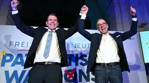 Die FPÖ mit Spitzenkandidat Harald Vilimsky durfte sich gestern über das Wahlergebnis freuen