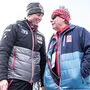 ÖSV-Sportdirektor Mario Stecher (links) mit seinem Chef Peter Schröcksnadel