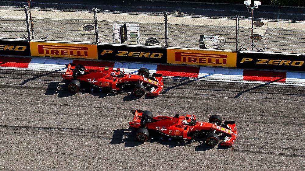 Ferrari gegen Ferrari