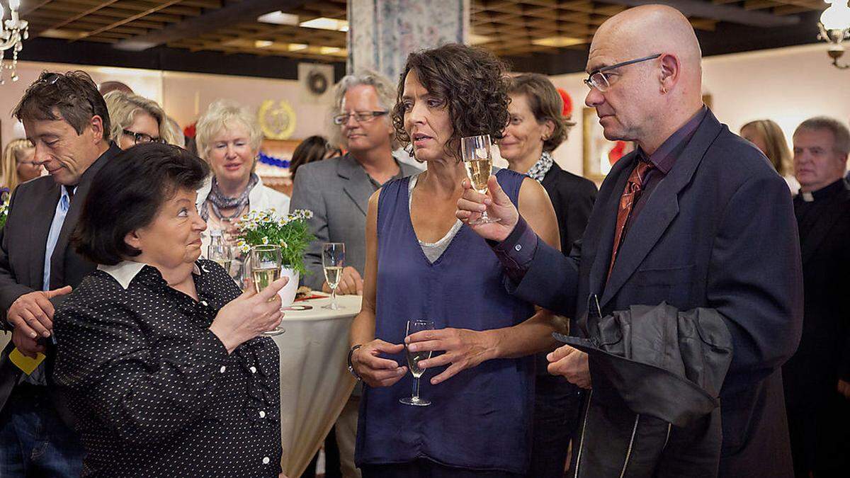 Auch Ulrike Folkerts spielte unter ihrem Können