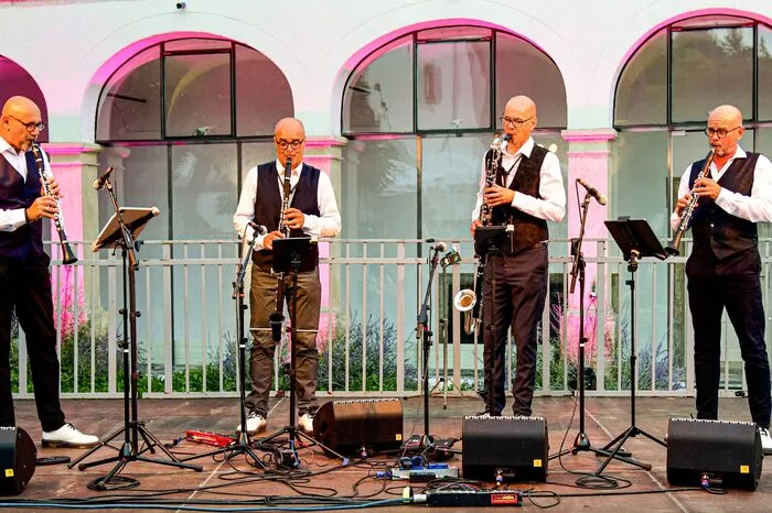 Helmut Hödl, Hubert Salmhofer, Wolfgang Kornberger und Rupert Fankhauser begeisterten die Besucher mit ihrem Konzert unter dem Motto: "Lieben Sie Wien..."