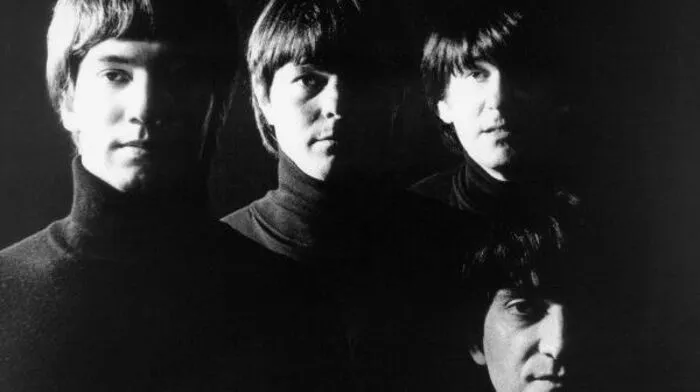 Das nachgestellte Album-Cover von "With the Beatles" und der Single "All My Loving"