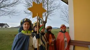 Die Sternsinger waren wieder unterwegs 