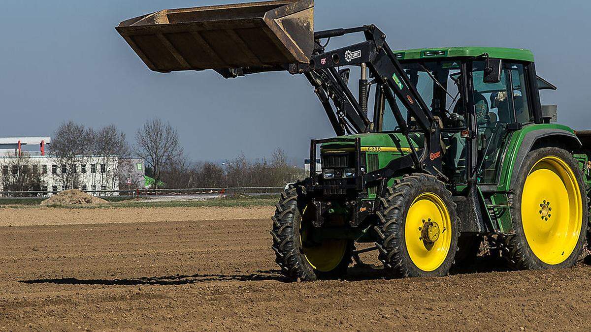 In Mortantsch (Bezirk Weiz) verunglückte ein Mann bei Feldarbeiten tödlich