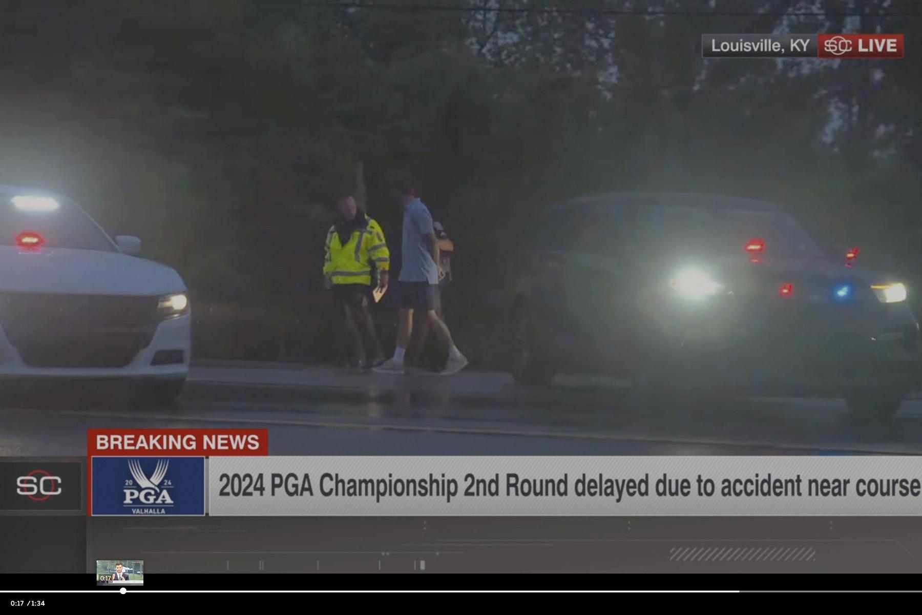 Nach tödlichem Unfall: Golf-Weltranglisten-Erster Scottie Scheffler vor Major-Turnier verhaftet