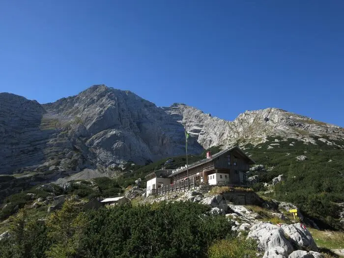 Die Hesshütte in den Ennstaler Alpen