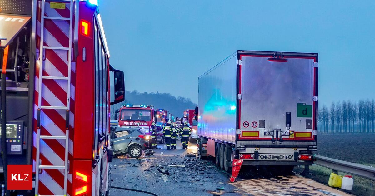 18-year-old from southeastern Styria died in collision with truck