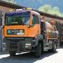 Auch ein Schlammsaugwagen gehört in der Stadt Lienz zum Katastrophenschutz