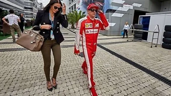Räikkönen und seine Minttu