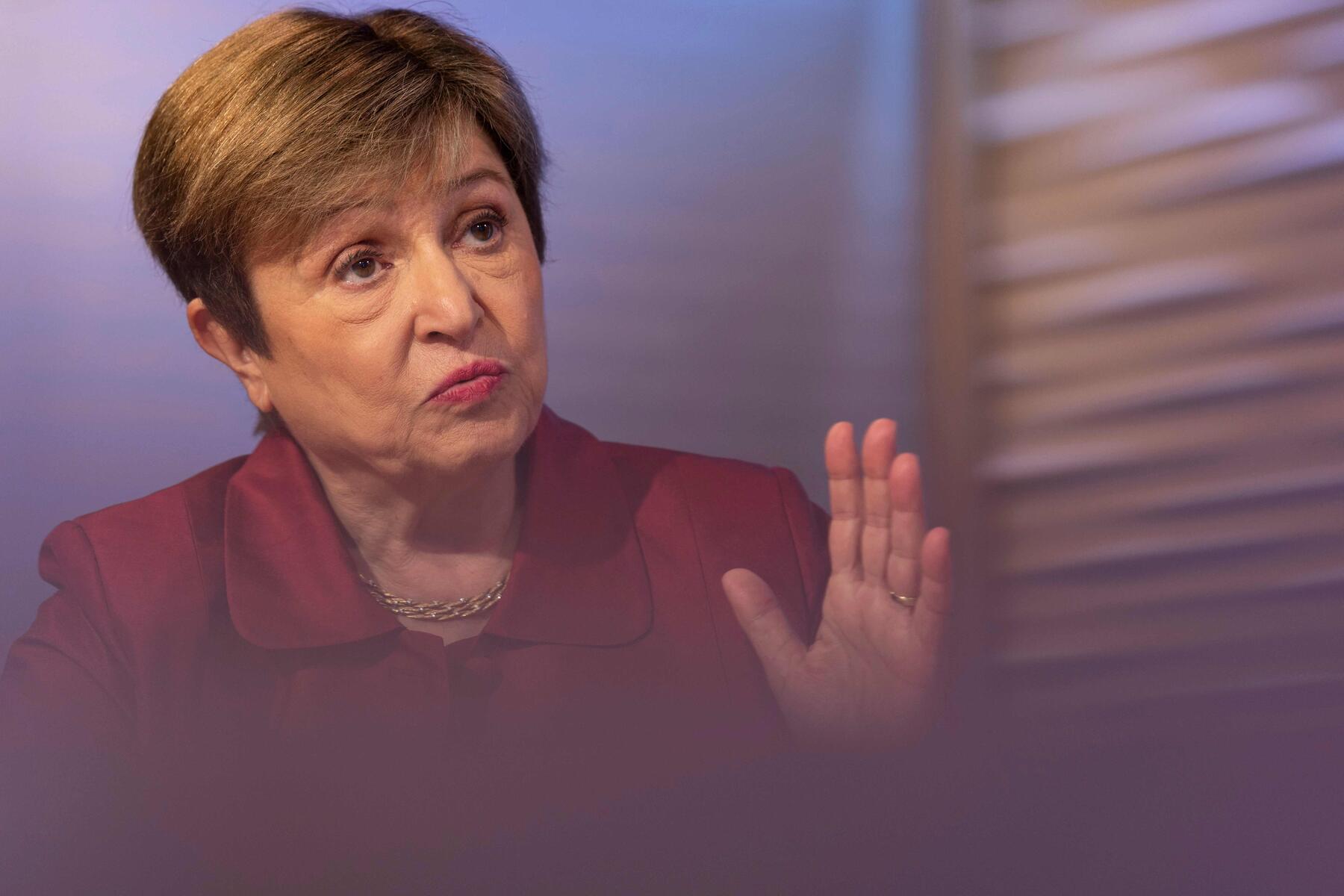 Appell von IWF-Chefin Georgiewa : „Das könnte hässlich werden“: Warnung vor voreiligen Zinsanhebungen