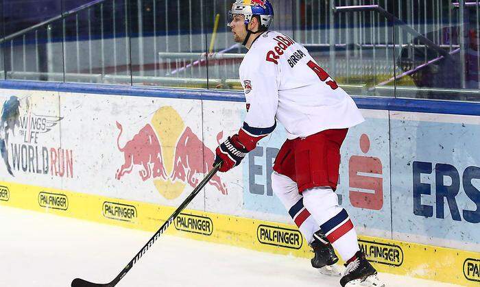 Lucas Birnbaum beim AHL-Spiel gegen Lustenau