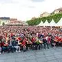 Die Österreich-Spiele sorgten für den größten Andrang am Neuen Platz