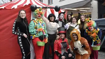 Sogar „The Greatest Showman“ kam nach Feldbach, um Fasching zu feiern