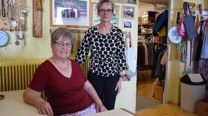 Renate Lechner und Ingrid Rodler tun mit dem Vinziladen Gutes in der Region