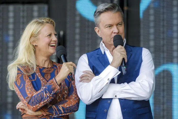 Launiges Moderatoren-Duo: Barbara Schöneberger und Alfons Haider