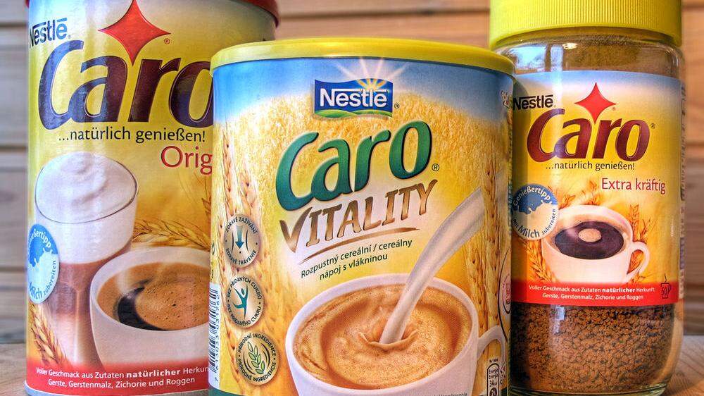 Die Markenrechte an Caro hält der Nestle-Konzern seit 1971.