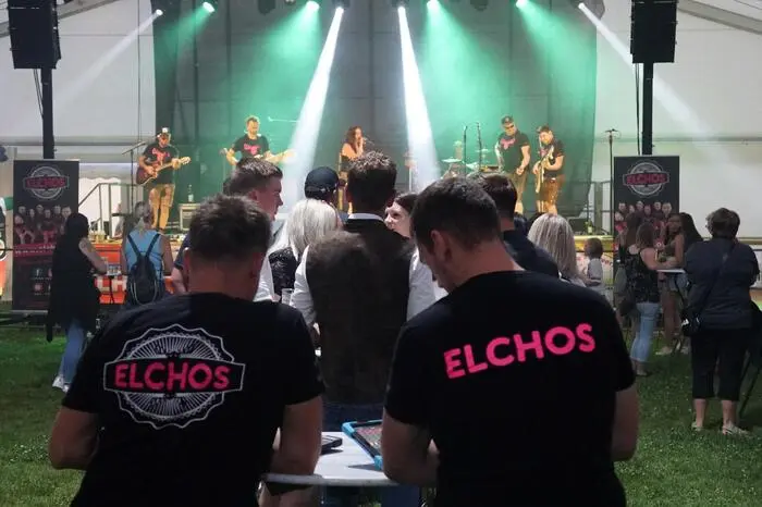 Die „Elchos“ agierten als Vorband.