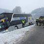 Busunfall auf der Ossiacher Straße