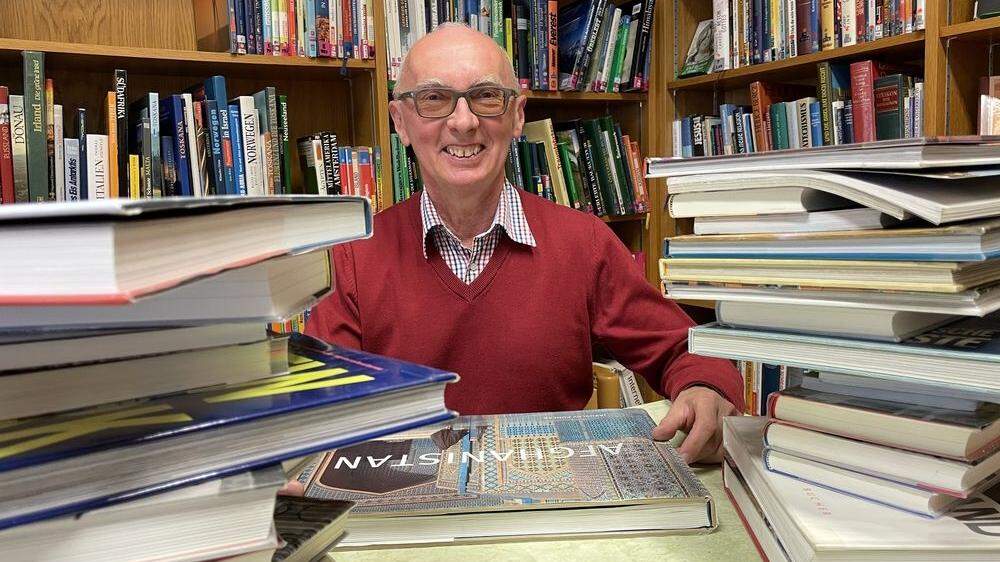 40 Jahre lang war Walter Gissing Leiter der öffentlichen Bücherei in Birkfeld