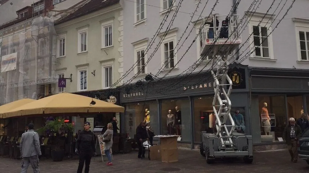 Auf dem Alten Platz wird fleißig gearbeitet