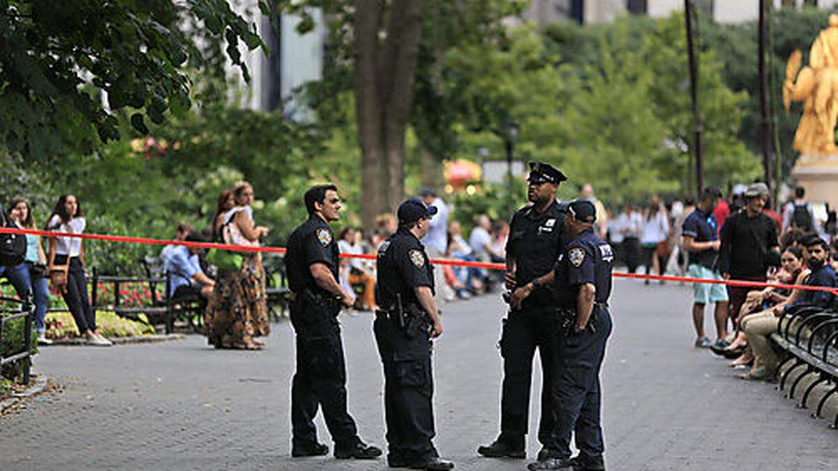 Polizisten im Central Park