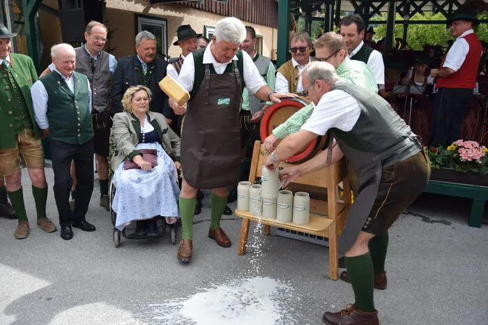 ... beim Bieranstich