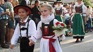Auch die Jüngsten waren beim Bezirksmusikerfest in Lienz mit Freude dabei