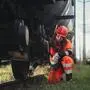 Eine Mitarbeiterin der ÖBB im Verschub