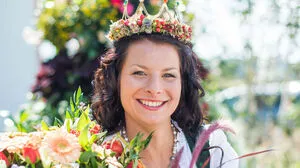 Blumenkönigin Eva I. gratulierte allen Siegern 