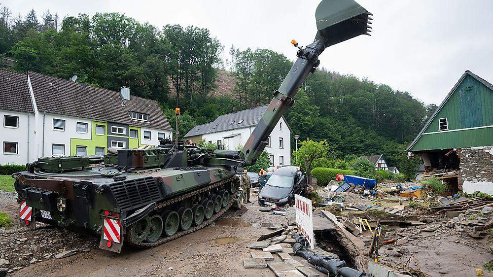 Die Bundeswehr ist in Hagen im Einsatz, und auch Bruck startet eine Hilfsaktion