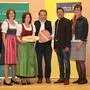 Von links: Anton Heritzer und Roswitha Plösch vom Landesverband der bäuerlichen Direktvermarkter, Jutta und Johannes Lassnig, Landwirtschaftskammer-Präsident Siegfried Huber, Michaela Burgstaller (Genussland Kärnten), Martin Treffner (Bürgermeister Feldkirchen)