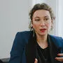 "Österreich ist ein guter Ort zum Leben", sagt Ursula Strauss beim Interview in der Wiener Redaktion der Kleinen Zeitung